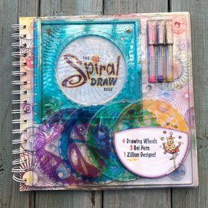 The Spiral Draw Book (Klutz) Spiral-bound - Spirograph Fun (NEW)